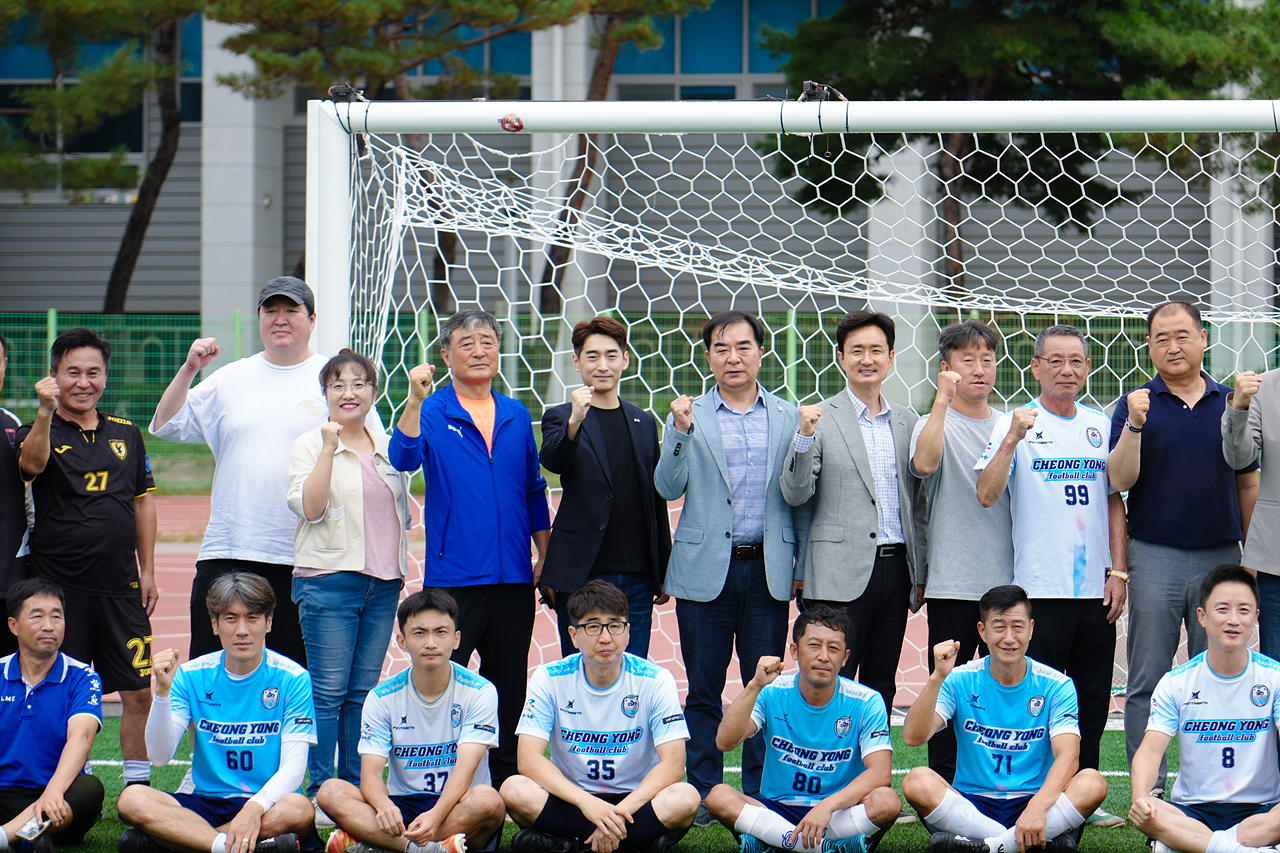 과기대 축구장 인조잔디 교체공사 준공식 - 11