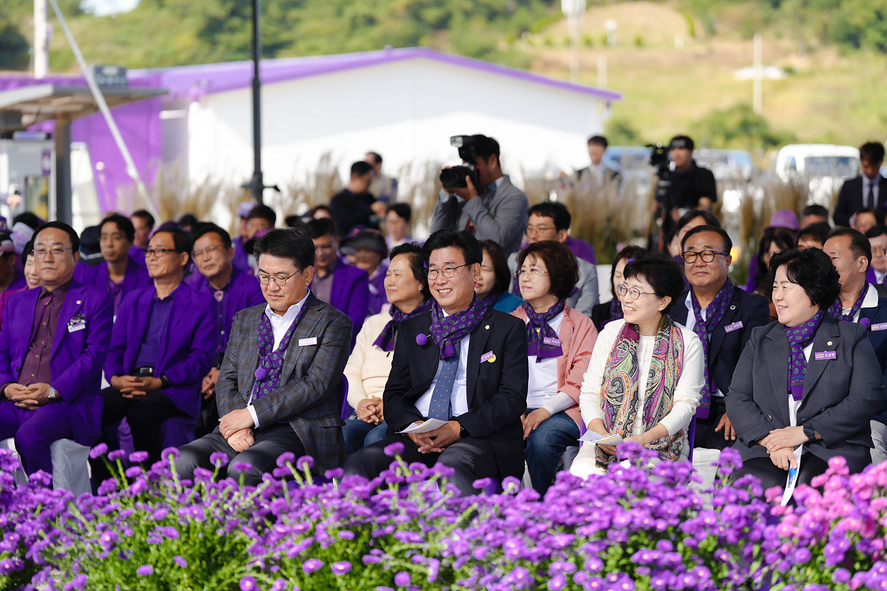 자매도시 신안군 명예섬 선포 제막식 - 14