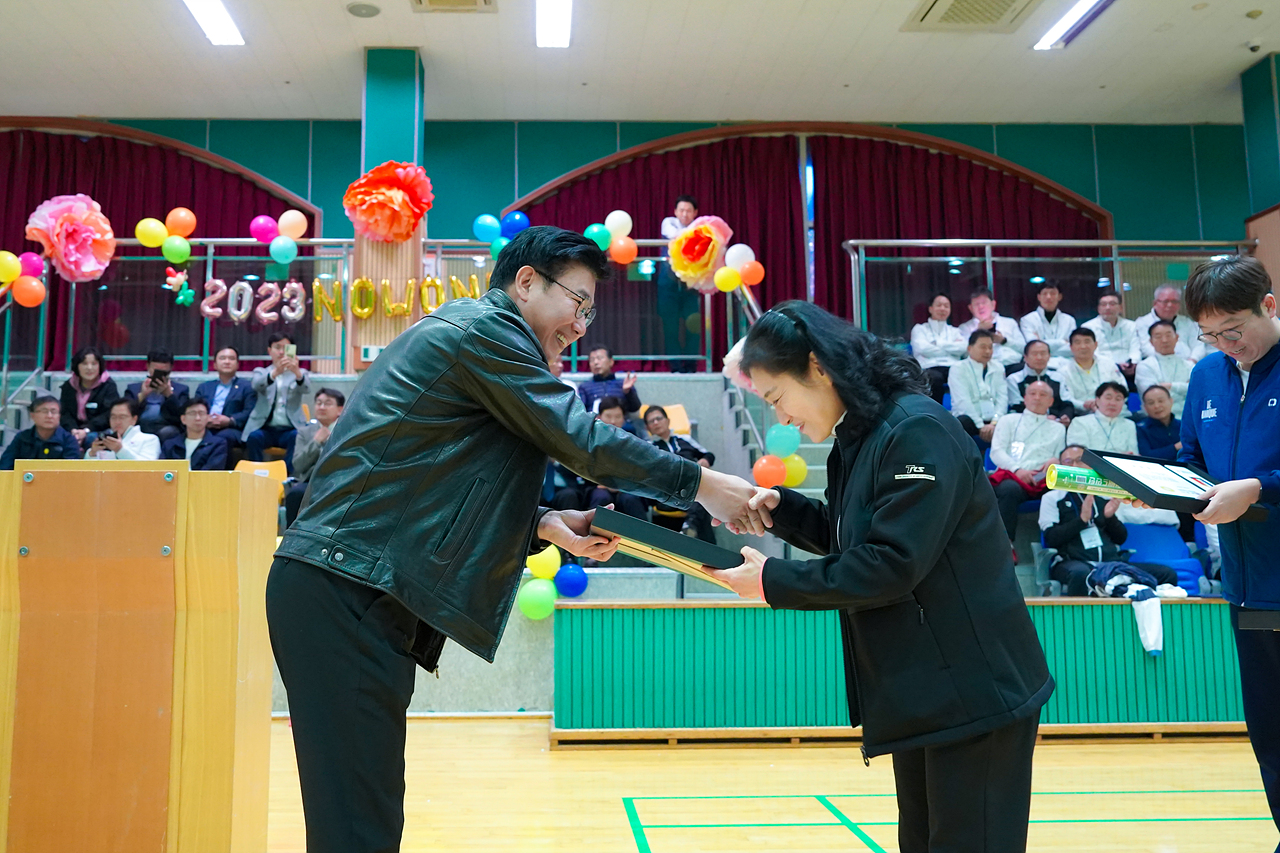 제33회 노원구협회장기 배드민턴대회 개회식 - 8