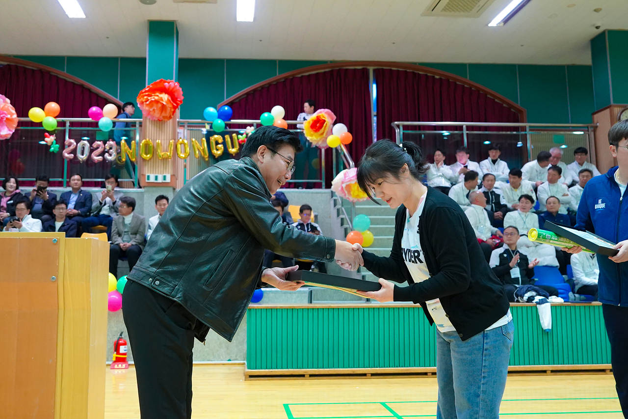 제33회 노원구협회장기 배드민턴대회 개회식 - 11