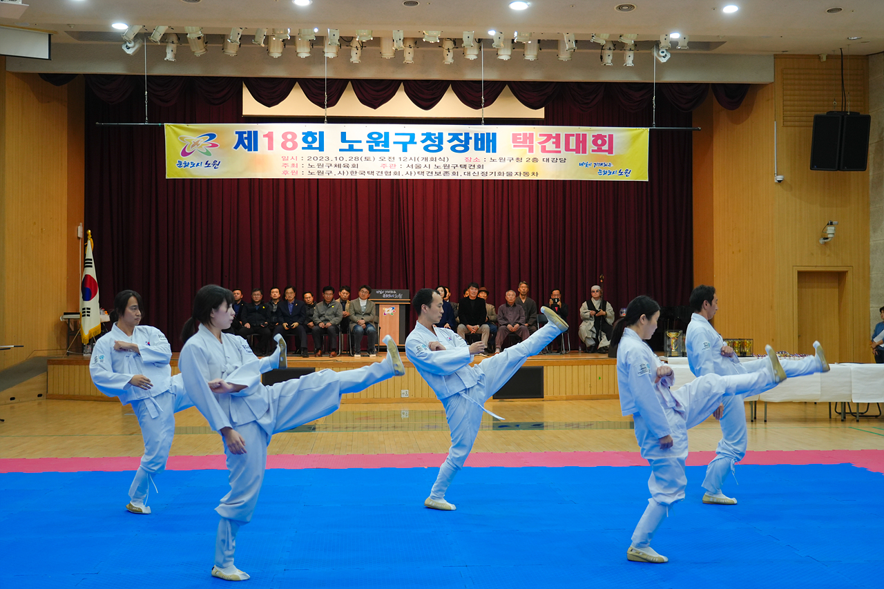 제18회 노원구청장배 택견대회 개회식 - 13