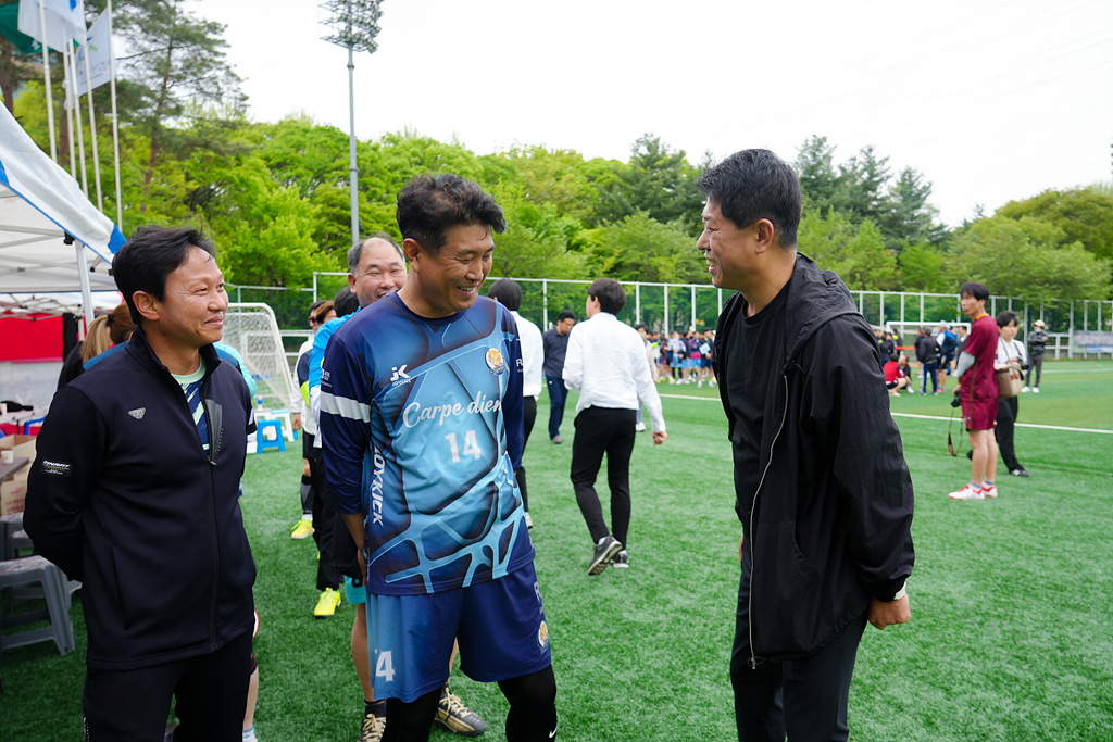 제19회 노원구협회장기 족구대회 개회식 - 4