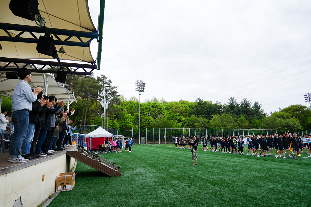 제19회 노원구협회장기 족구대회 개회식 - 3