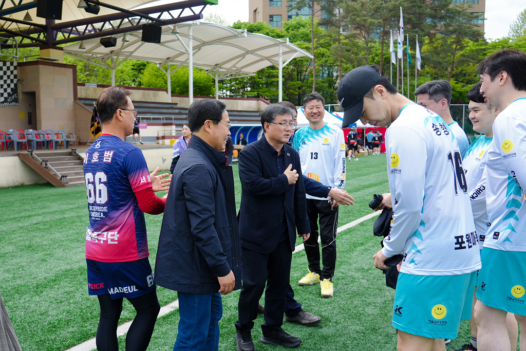 제19회 노원구협회장기 족구대회 개회식 - 4