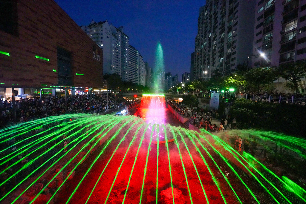 당현천 음악분수 개장식 - 12