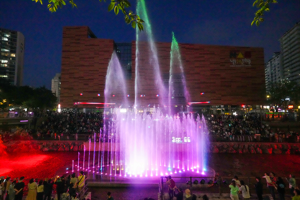 당현천 음악분수 개장식 - 13