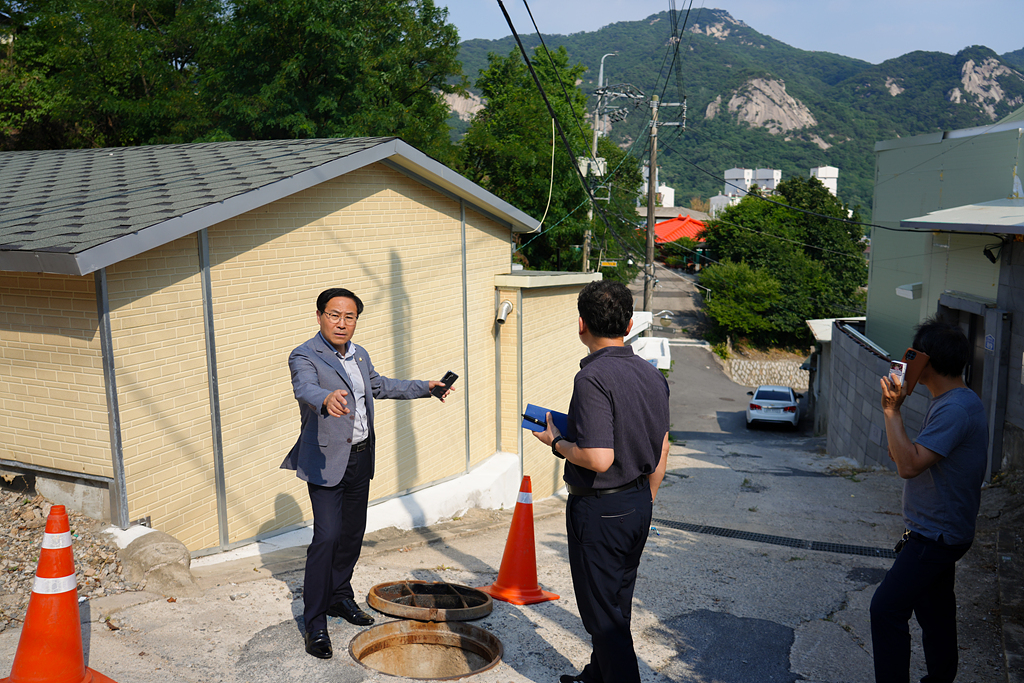 안복동 노원구의원, 장마철 ‘상습 침수지역’ 현장 점검 - 5