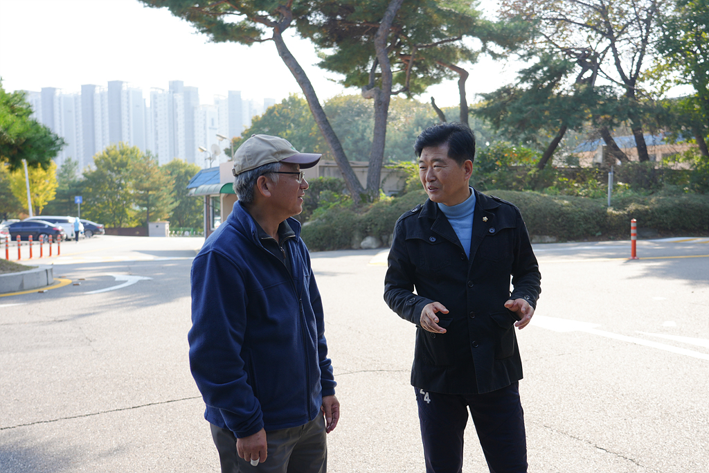 노원구 태릉골프장 국제정원으로 전환을 위한 연구 현장방문 - 2