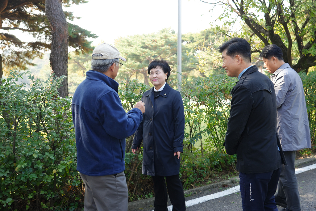 노원구 태릉골프장 국제정원으로 전환을 위한 연구 현장방문 - 2