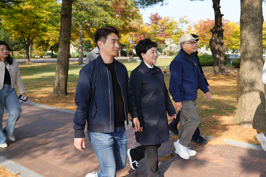 노원구 태릉골프장 국제정원으로 전환을 위한 연구 현장방문 - 12