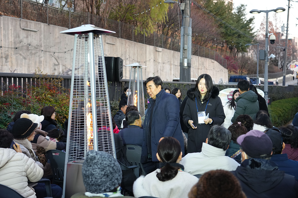 경춘선 공릉숲길 빛의 거리 점등식 및 단청부조 벽화 제막식 - 2