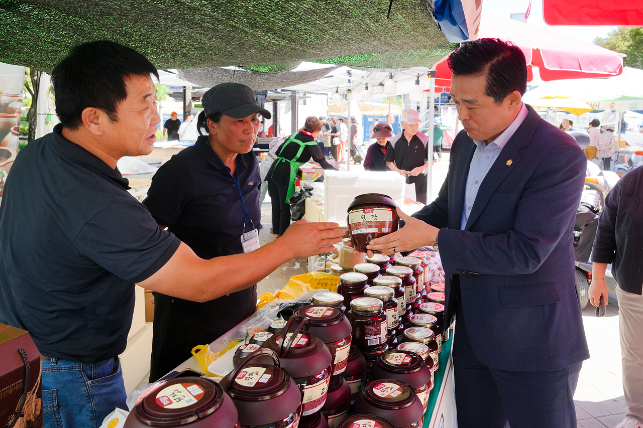 강원도 농특산물 직거래 장터 방문 - 6