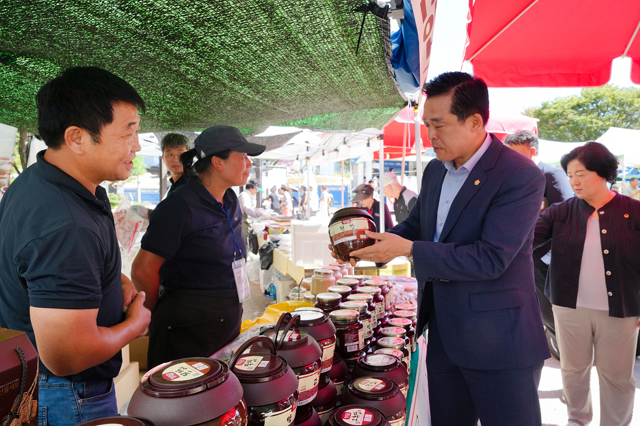 강원도 농특산물 직거래 장터 방문 - 7