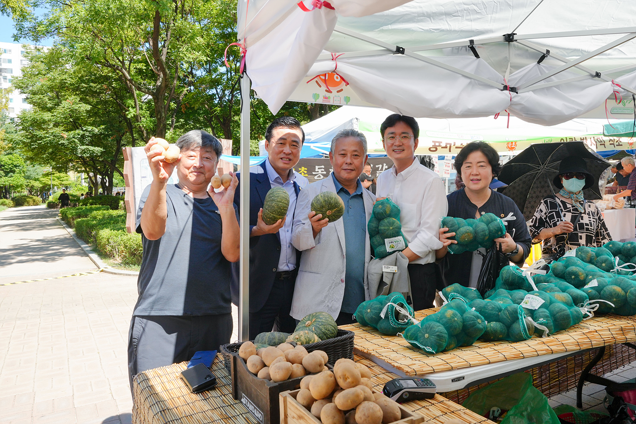 강원도 농특산물 직거래 장터 방문 - 9