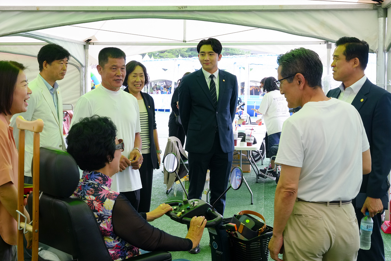 노원 장애인가족과 함께하는 꿀잼 워터파크 개회식 - 1