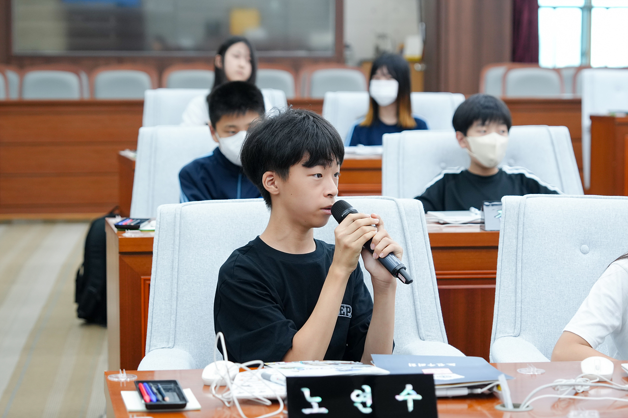 노원구의회 견학프로그램(한천중) - 18