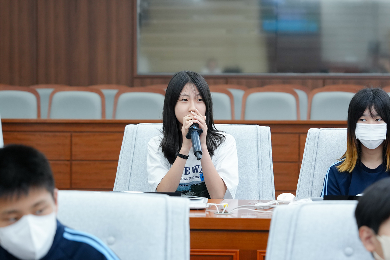 노원구의회 견학프로그램(한천중) - 20