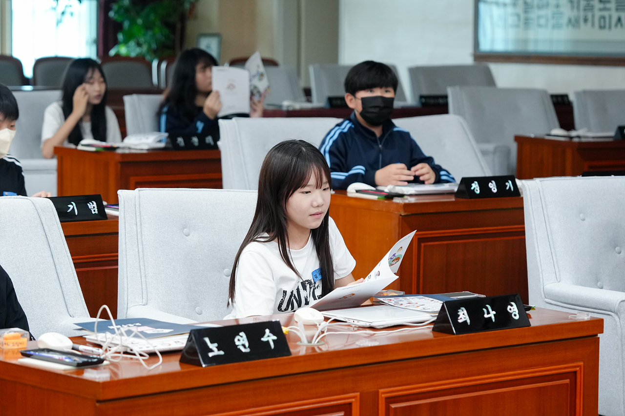 노원구의회 견학프로그램(한천중) - 32