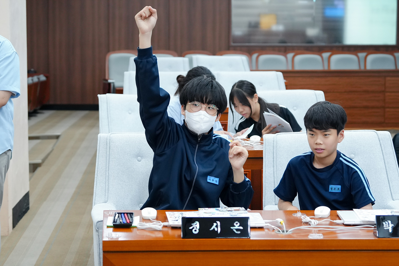 노원구의회 견학프로그램(한천중) - 33