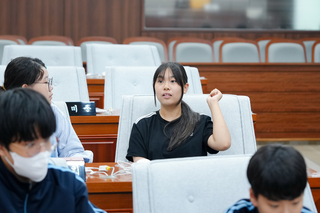 노원구의회 견학프로그램(한천중) - 34