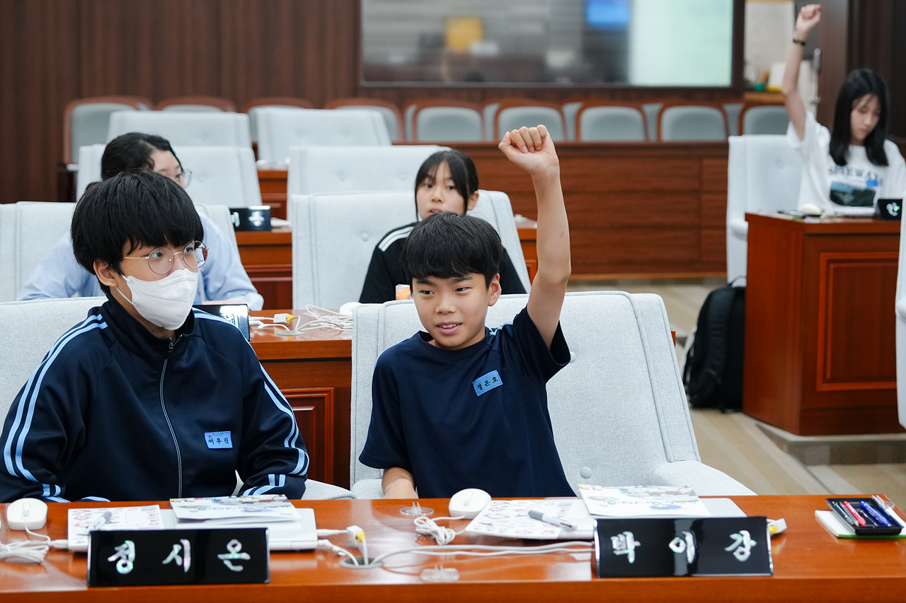 노원구의회 견학프로그램(한천중) - 35