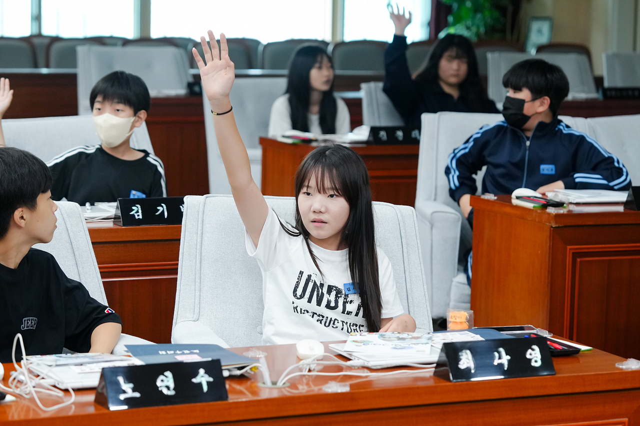 노원구의회 견학프로그램(한천중) - 40