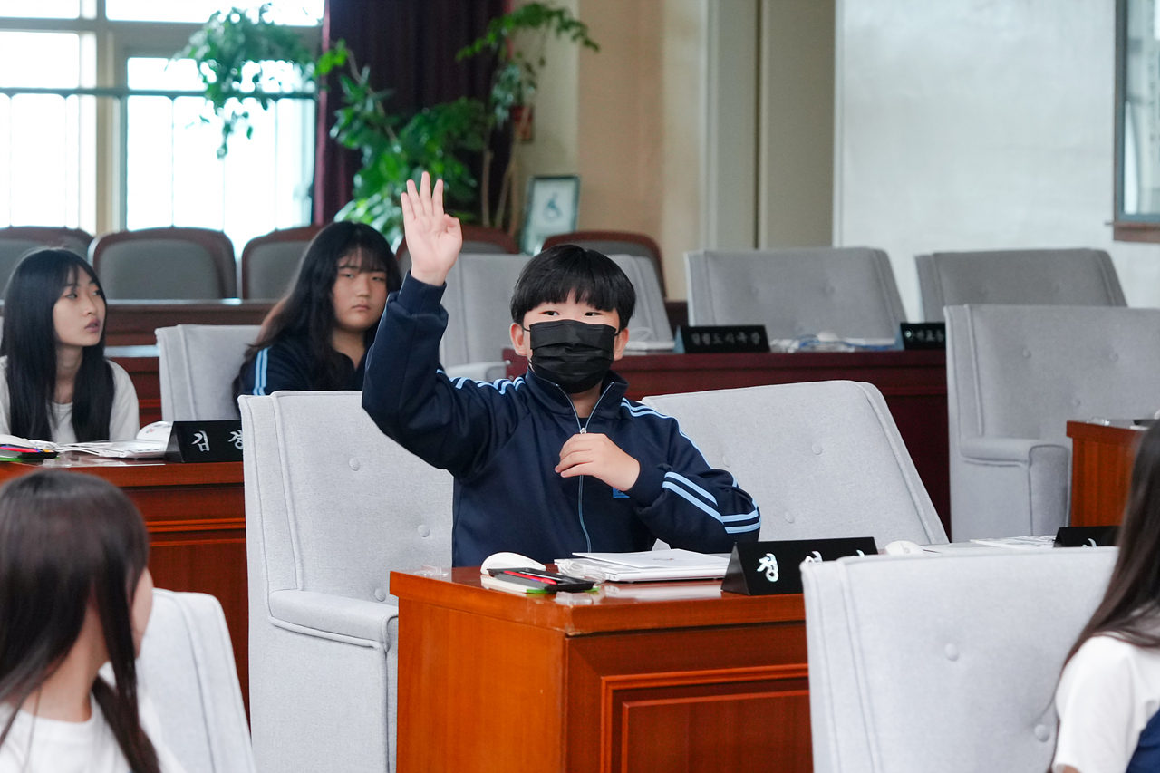 노원구의회 견학프로그램(한천중) - 39