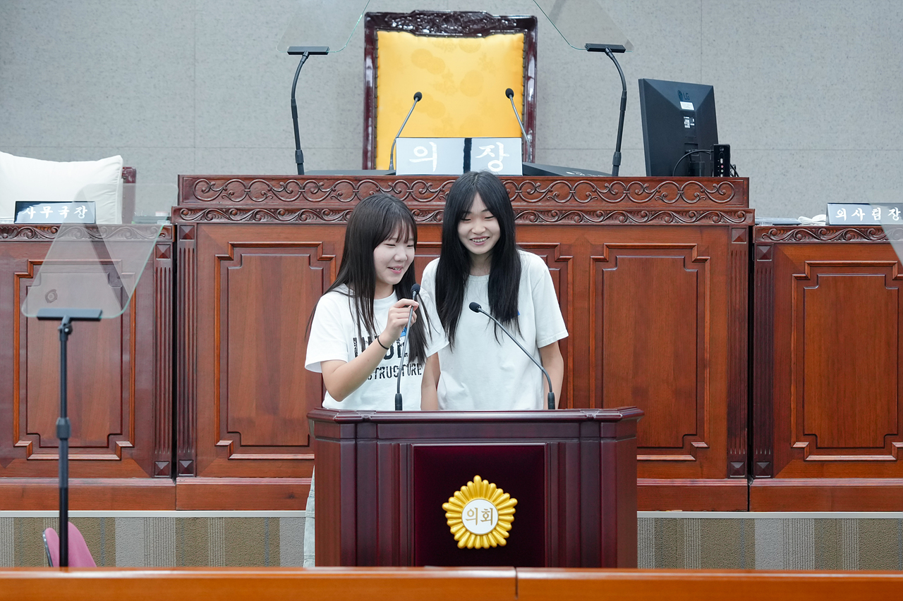 노원구의회 견학프로그램(한천중) - 43