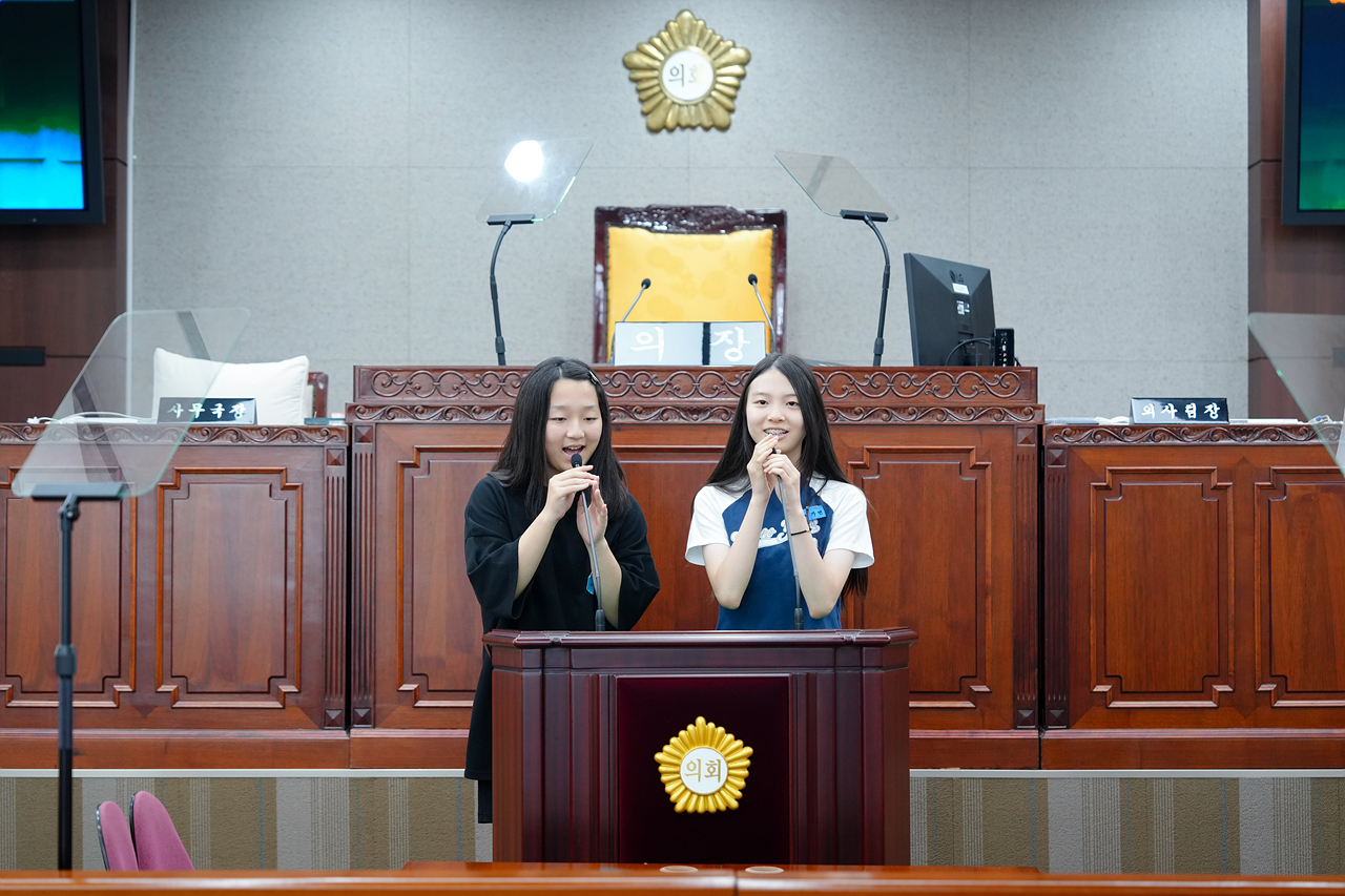 노원구의회 견학프로그램(한천중) - 45