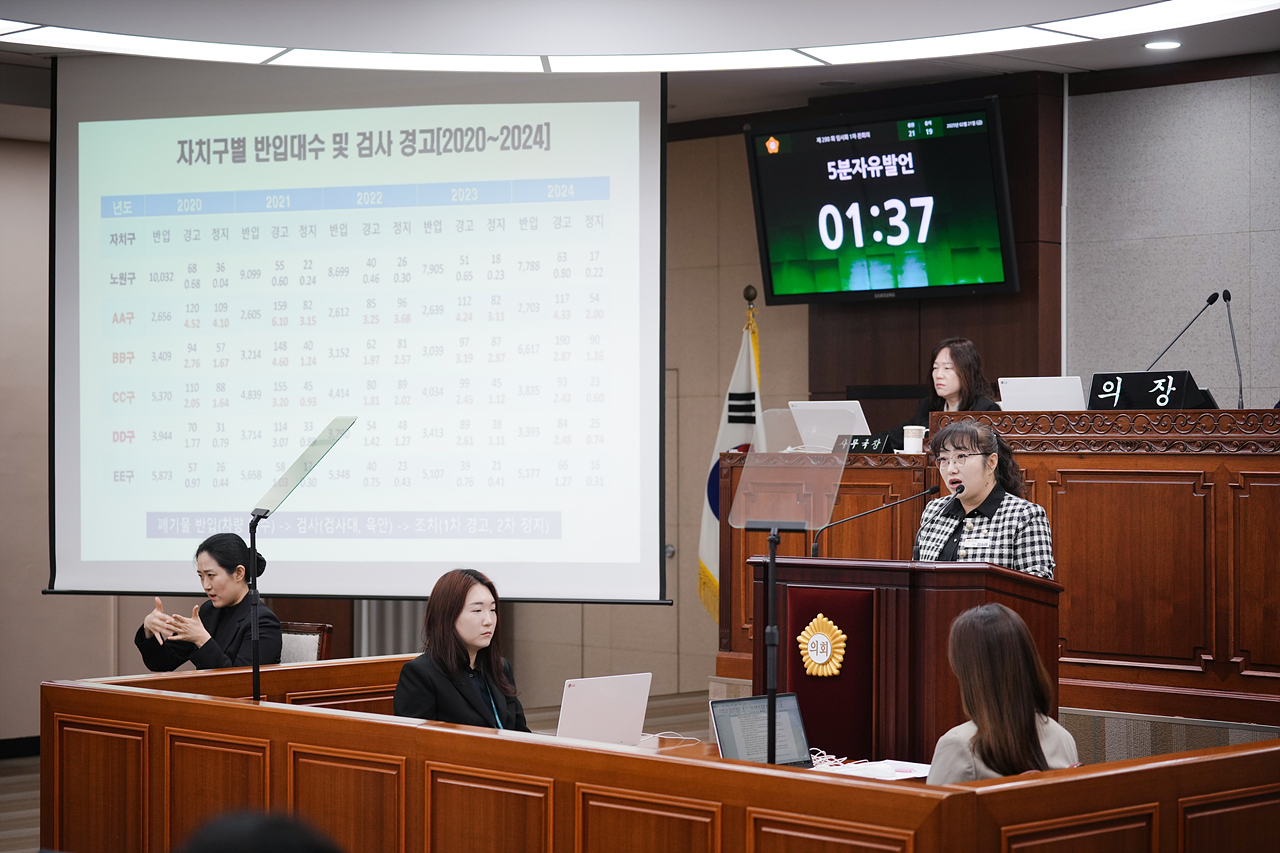 제290회 노원구의회 임시회 제1차 본회의 - 7