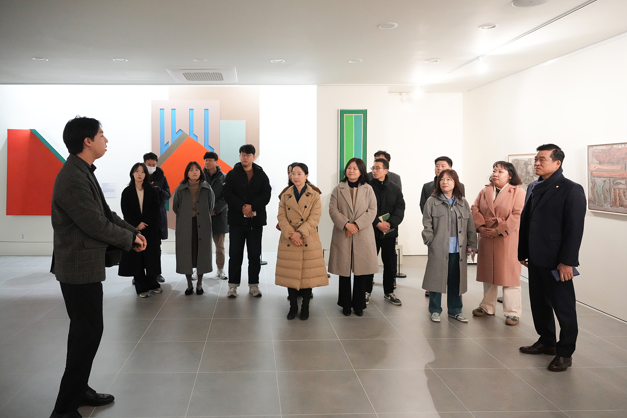 의회사무국 뉴욕의 거장들 전시회 관람 - 3