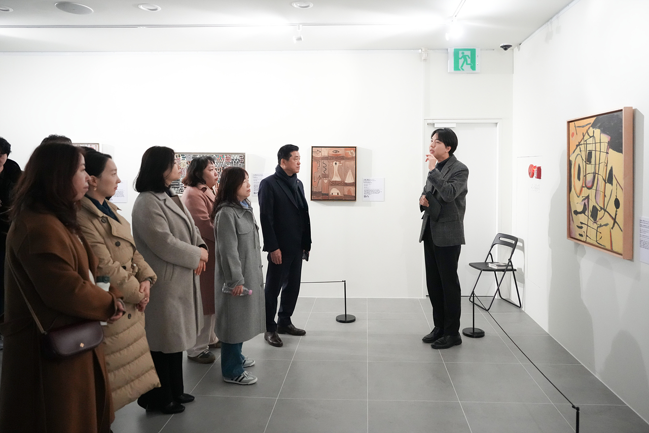 의회사무국 뉴욕의 거장들 전시회 관람 - 5