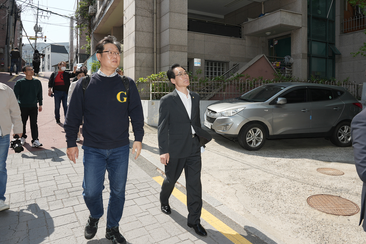 도시재생을 위한 빈집 활용 방안에 대한 연구단체 현장방문 - 13