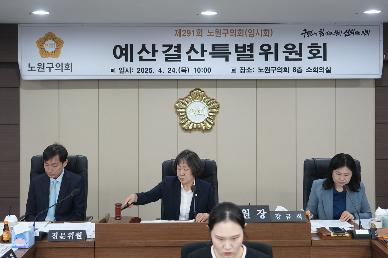 제291회 노원구의회 임시회 예산결산특별위원회 - 6