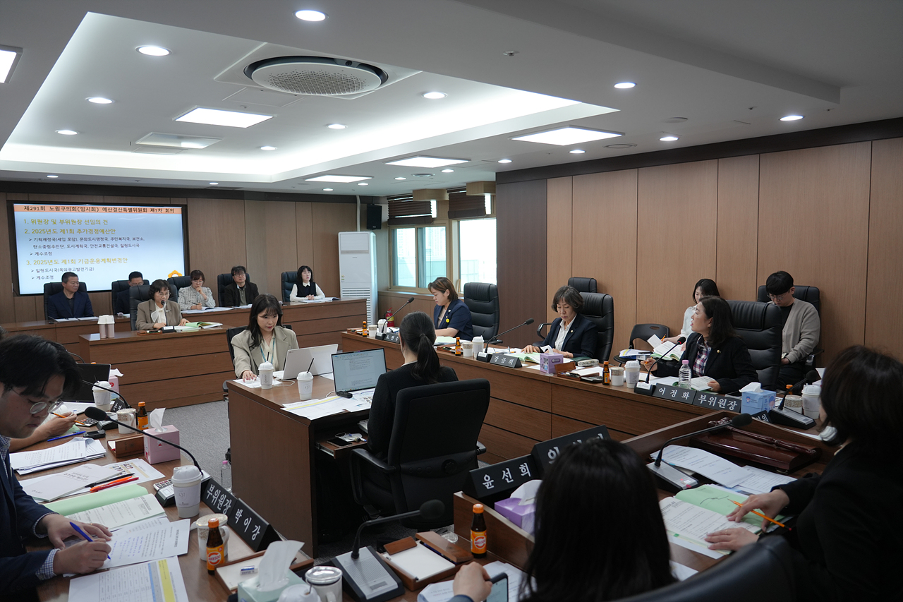 제291회 노원구의회 임시회 예산결산특별위원회 - 11