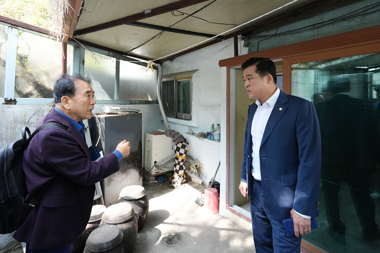 민원현장방문(중계동) - 2