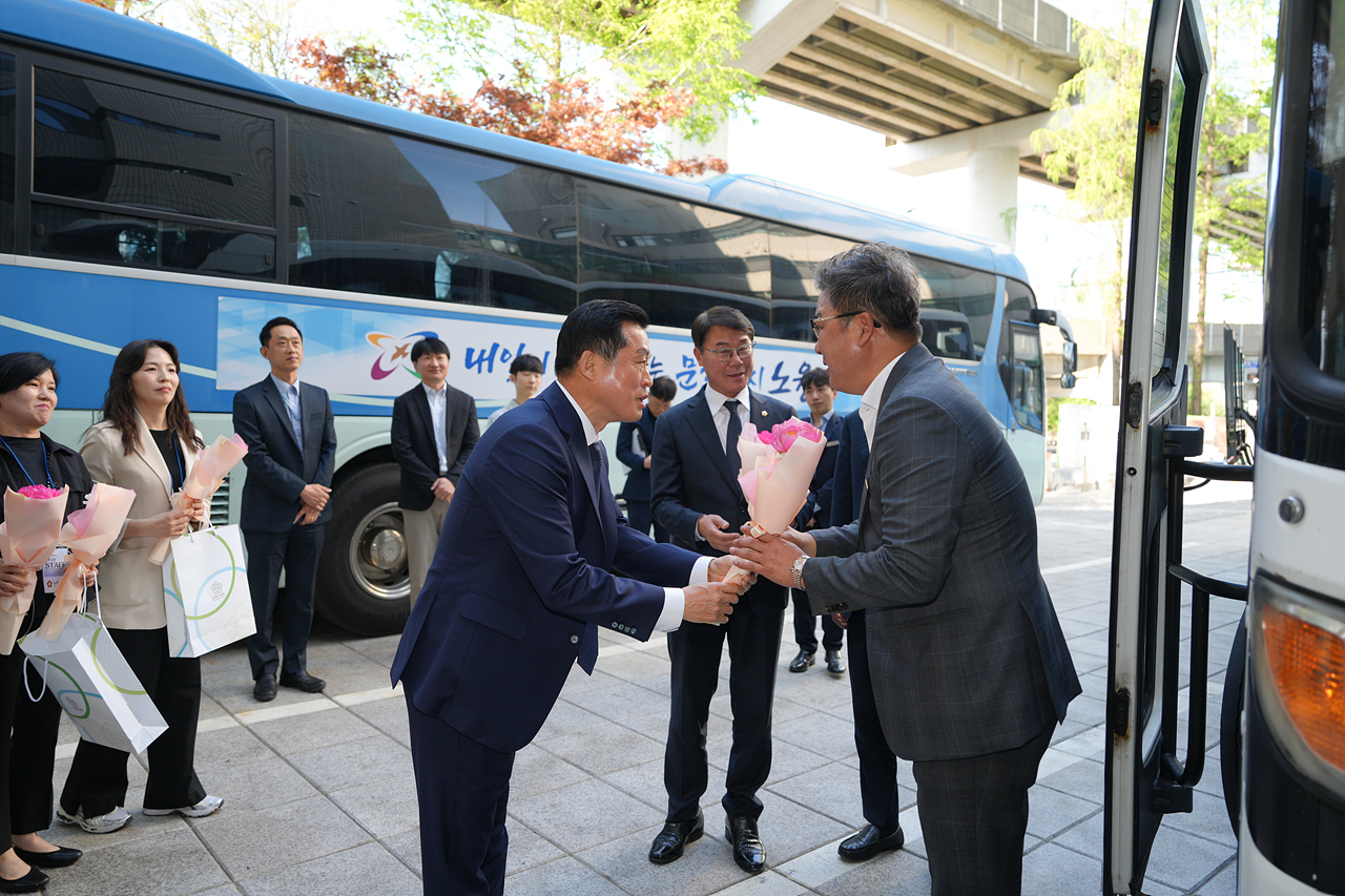 고흥군의회와 우호교류 협약 추친을 위한 간담회 - 2