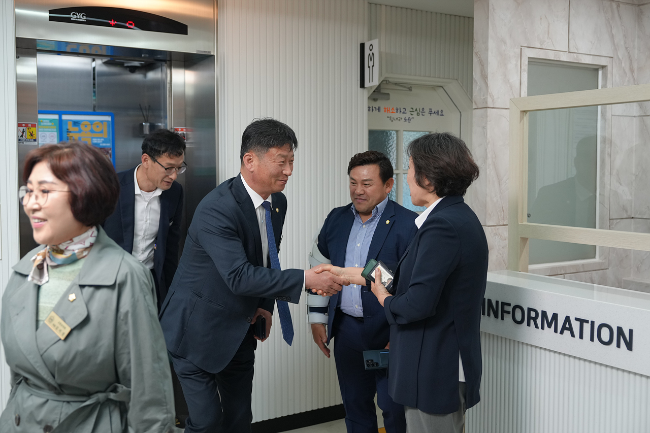 고흥군의회와 우호교류 협약 추친을 위한 간담회 - 1