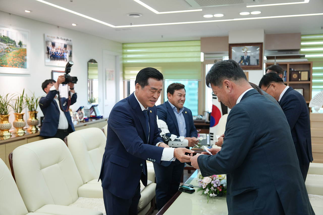 고흥군의회와 우호교류 협약 추친을 위한 간담회 - 7