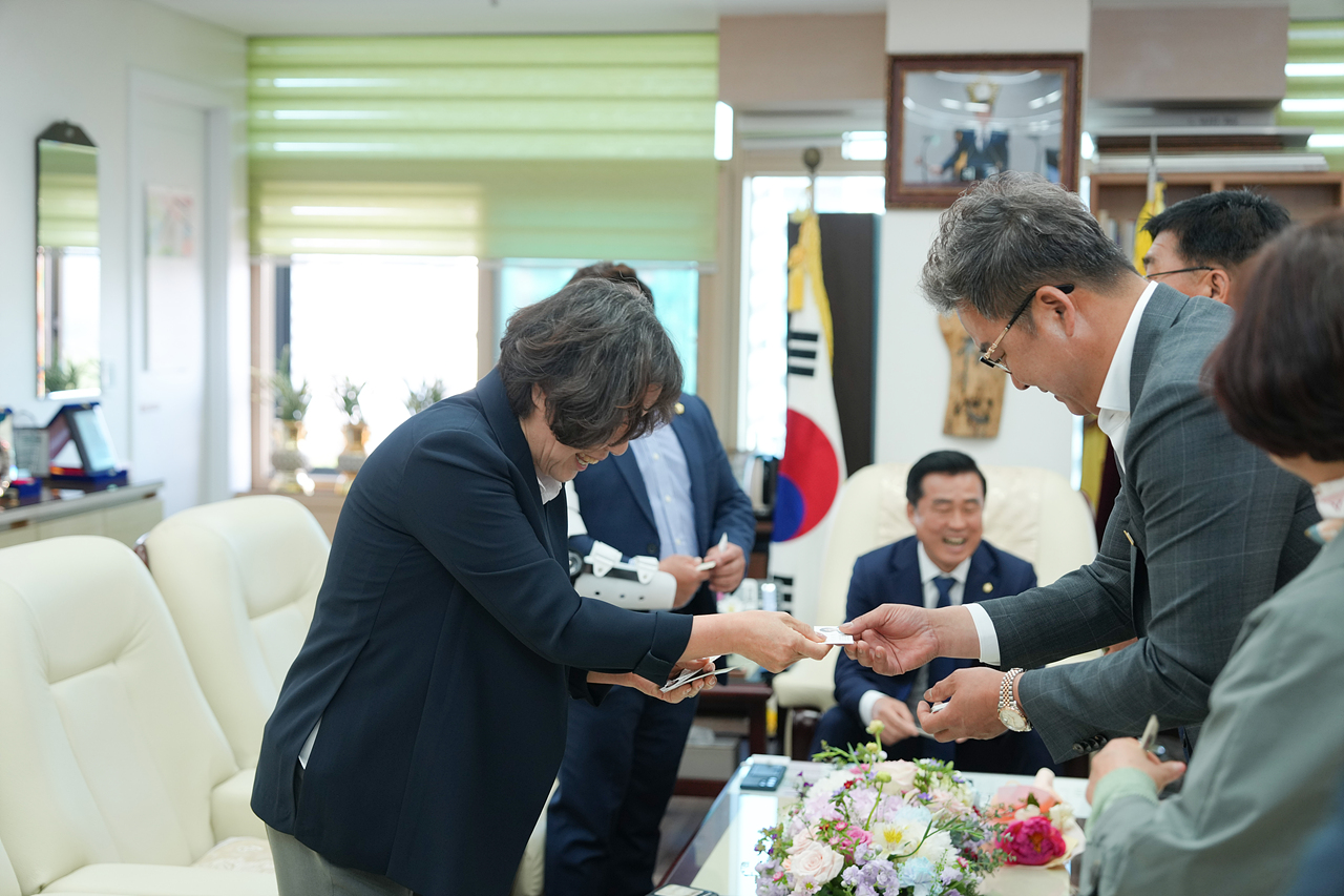 고흥군의회와 우호교류 협약 추친을 위한 간담회 - 3
