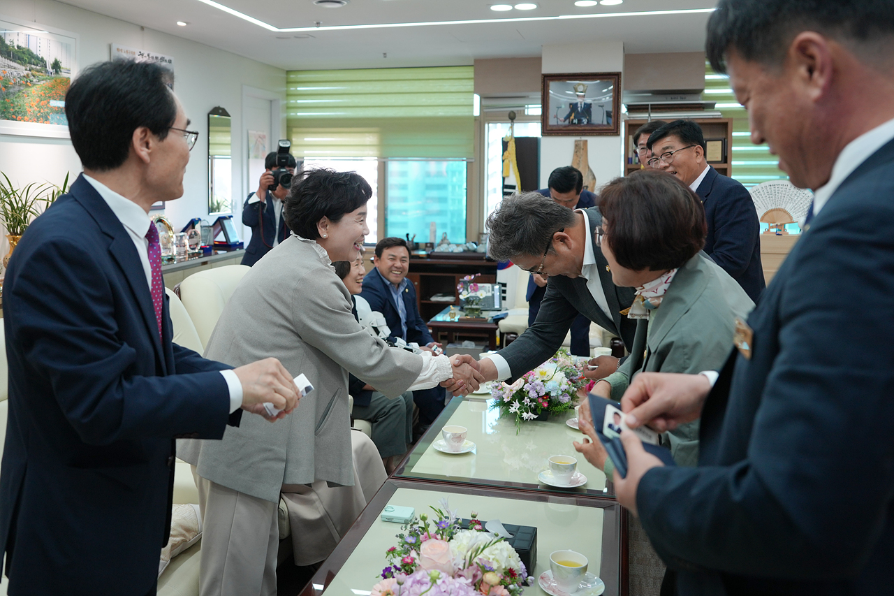 고흥군의회와 우호교류 협약 추친을 위한 간담회 - 1