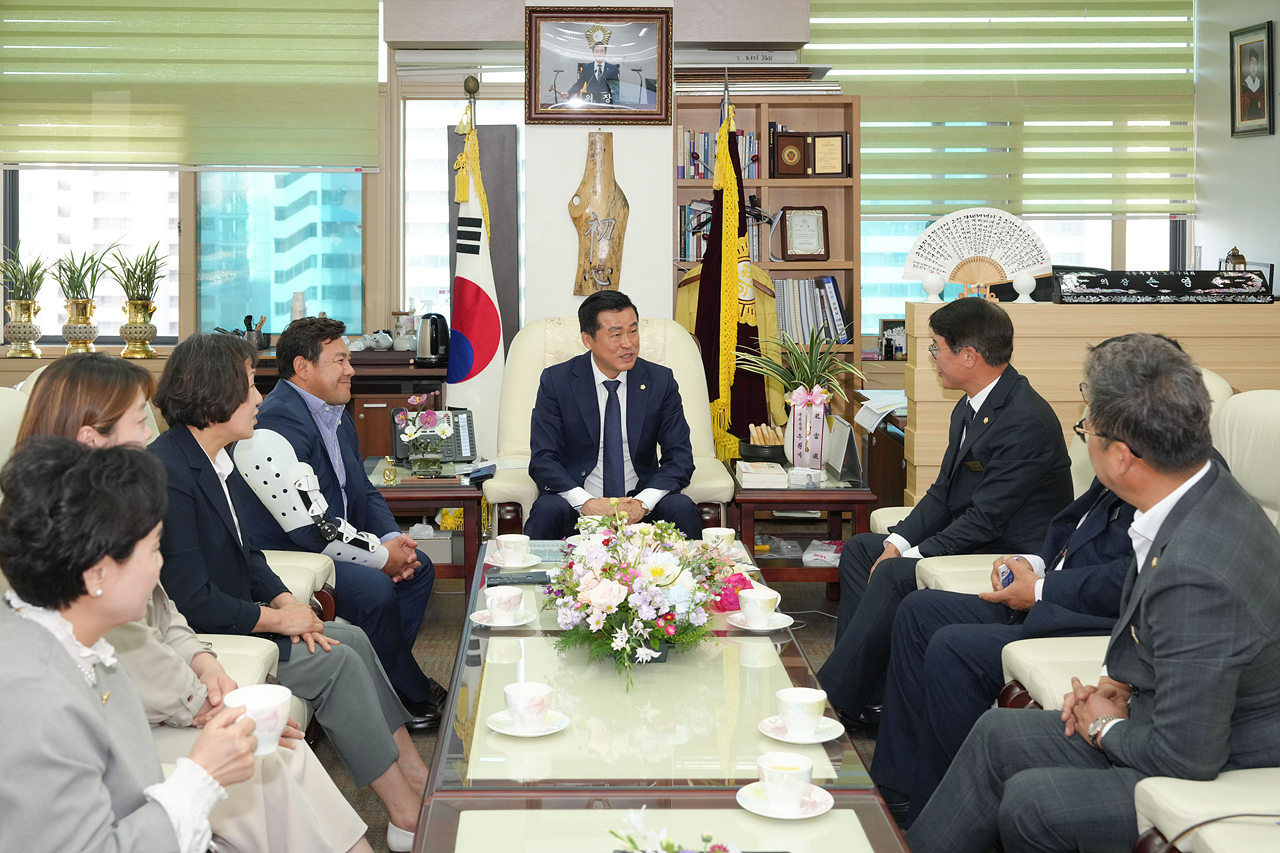 고흥군의회와 우호교류 협약 추친을 위한 간담회 - 11