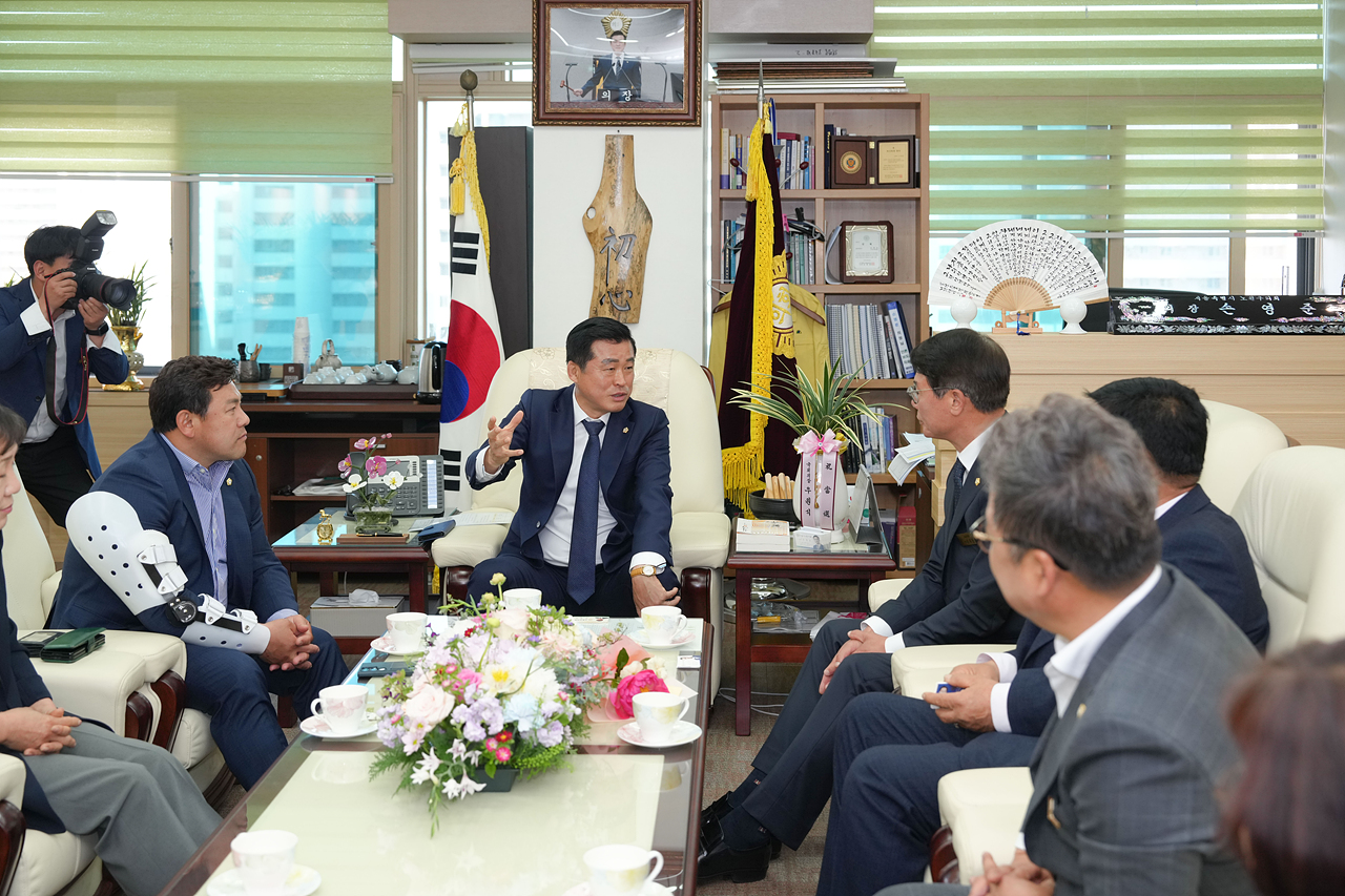 고흥군의회와 우호교류 협약 추친을 위한 간담회 - 13