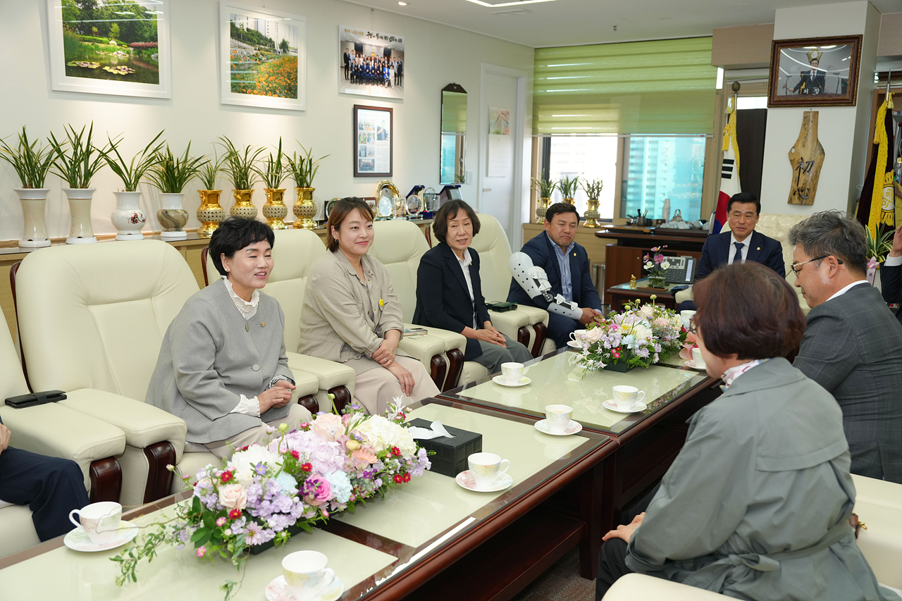 고흥군의회와 우호교류 협약 추친을 위한 간담회 - 4