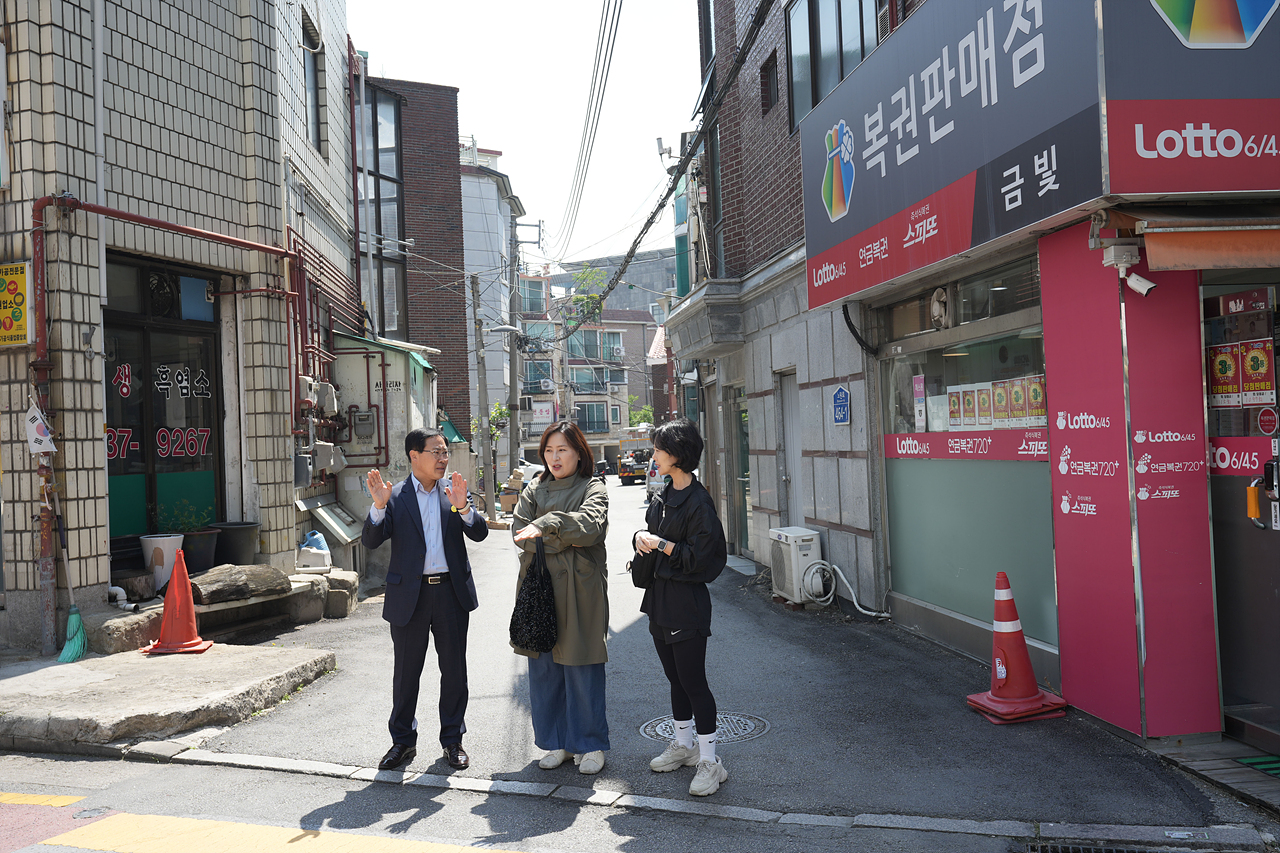 안복동 대표 민원현장방문 - 2
