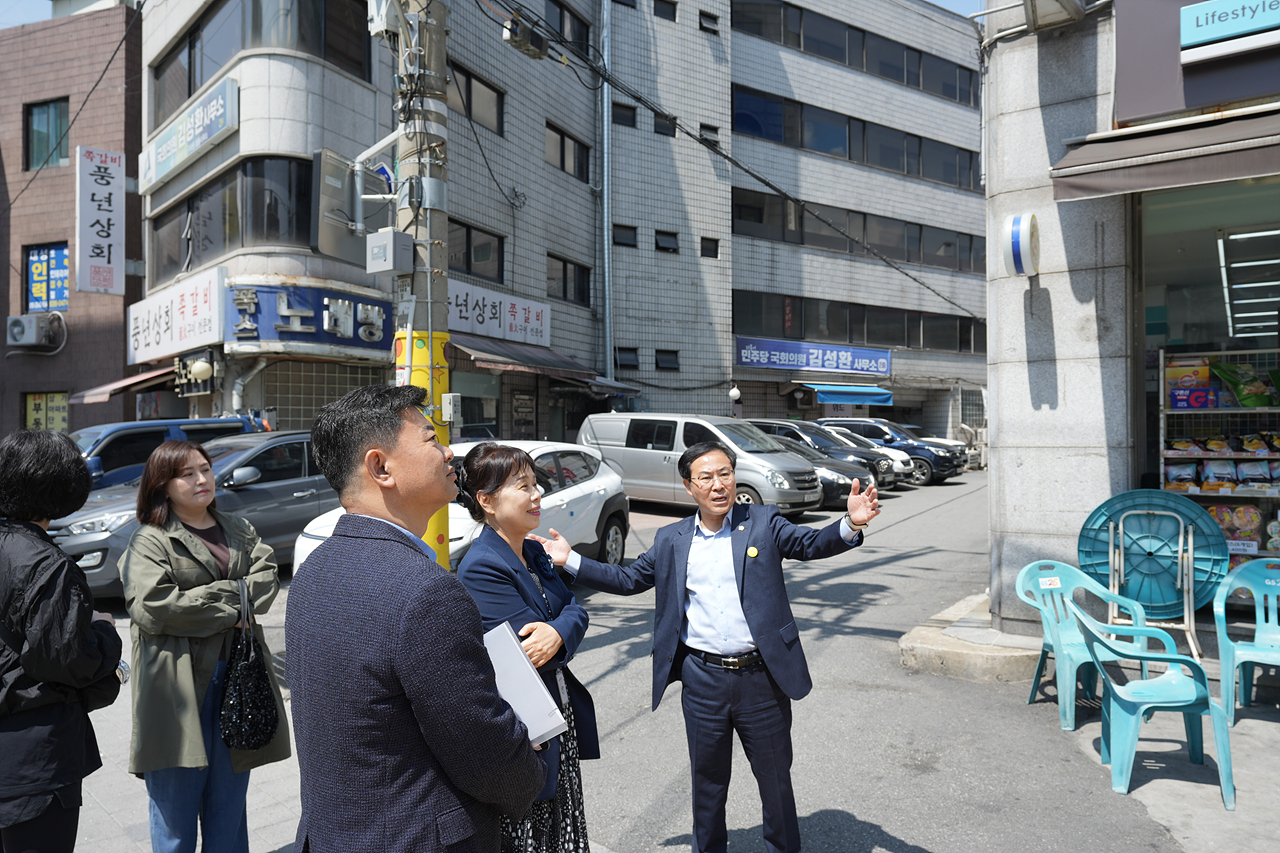 안복동 대표 민원현장방문 - 4