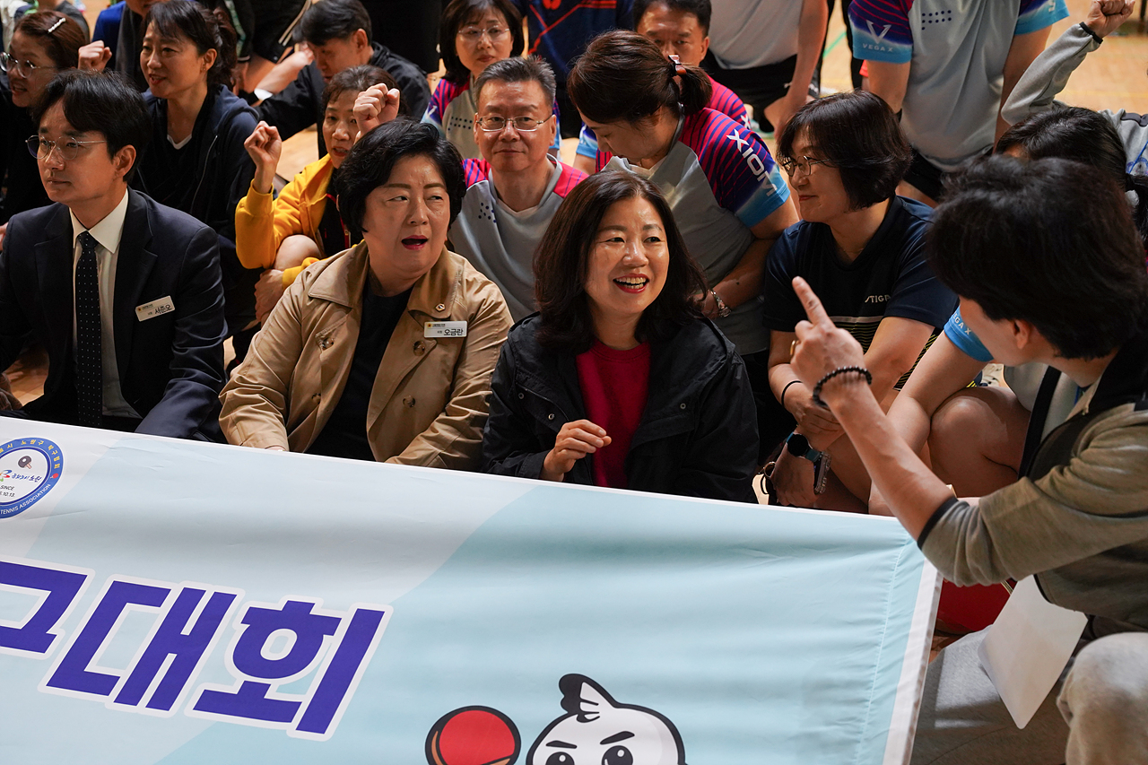 제26회 노원구청장배 탁구대회 개회식 - 4