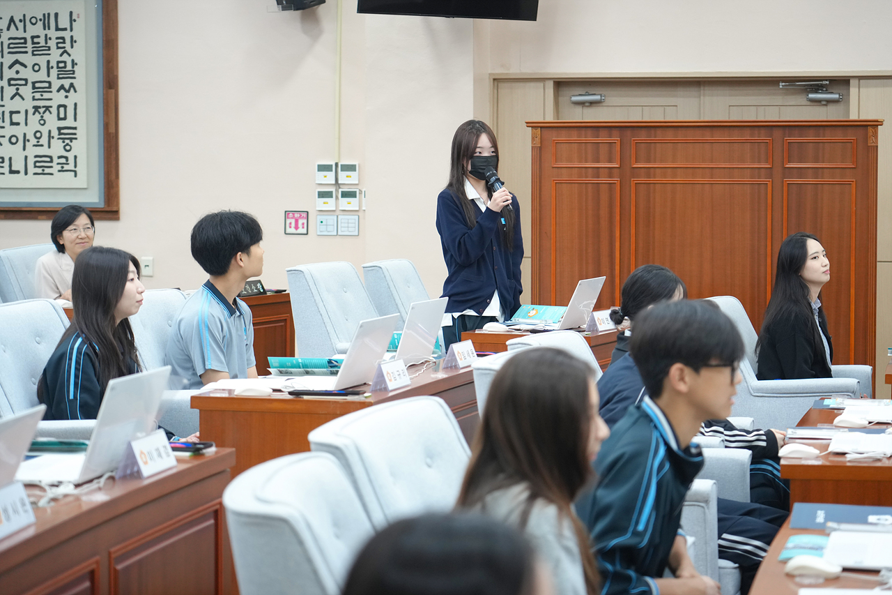 노원구의회 청소년 모의의회(태랑중) - 81