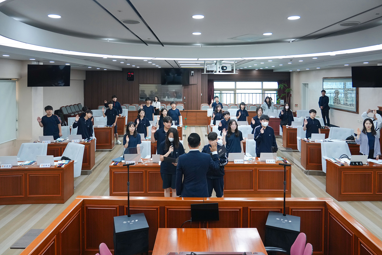 노원구의회 청소년 모의의회(공릉중) - 24