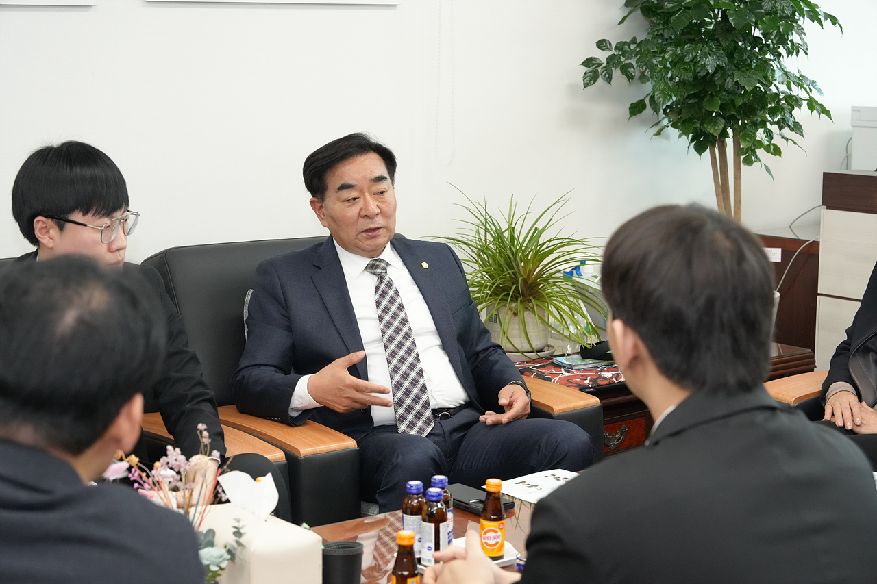 행정재경위원회 구청사 보안관 방문 - 8
